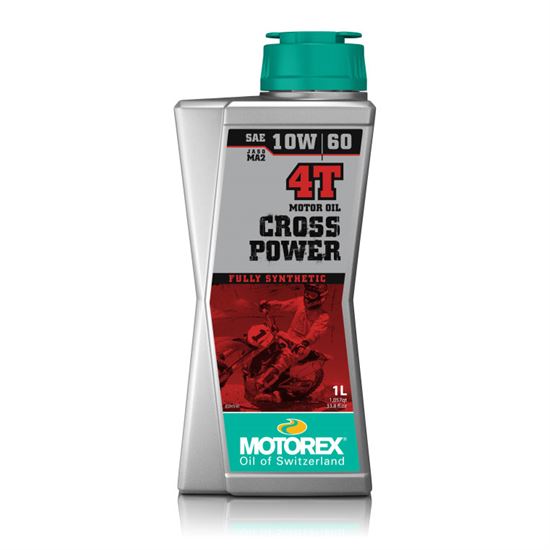 Synthetic lubricant oil MOTOREX Cross-Power 10W-60 MA2 Racing Off-Road