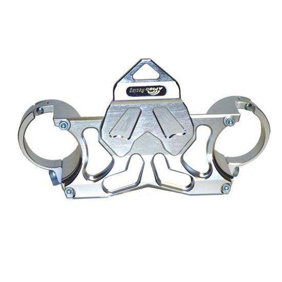 Γέφυρα πιρουνιού αλουμινίου APIDO Racing YAMAHA CRYPTON X-135 silver