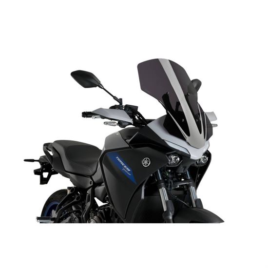 Puig ΖΕΛΑΤΙΝΑ TOURING SCREEN ΓΙΑ YAMAHA TRACER 7/ GT (2021-2024) 700/ GT (2020) dark smoke