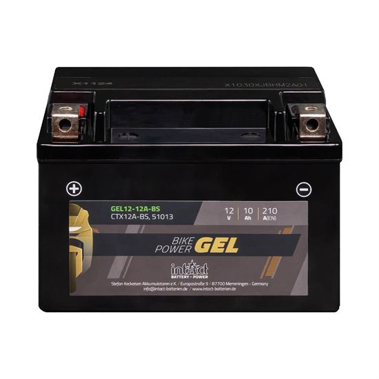 Μπαταρία Gel INTACT CTX12A-BS 12V 10 AH