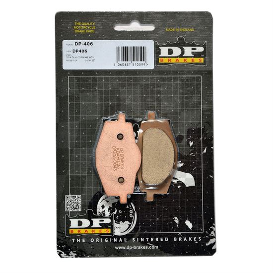 Τακάκια πίσω DP BRAKES Standard 406 Για Yamaha XT