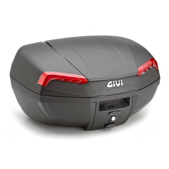 Βαλίτσα GIVI E46N Riviera 46 Λίτρα Monolock Μαύρη