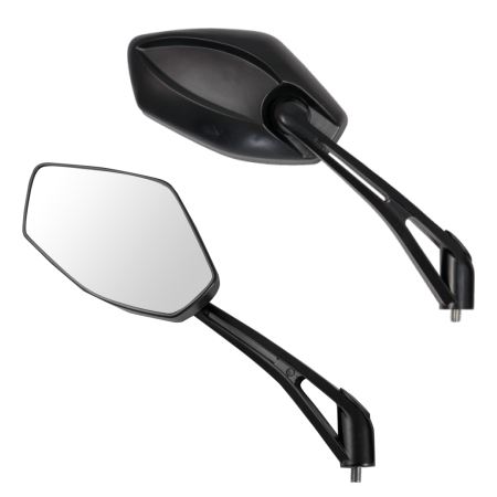 Καθρέπτες Τιμονιού A-Pro SR4809 Μαύροι (Σπείρωμα M10)