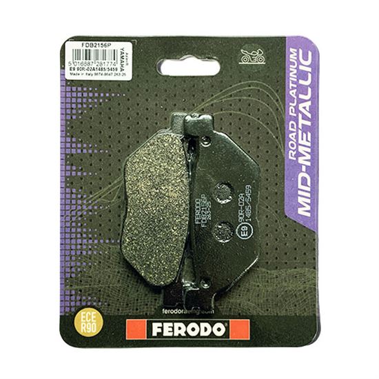 Ferodo Platinum Rear Brake Pads Yamaha TDM 900