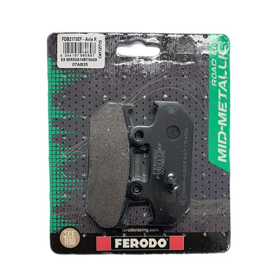 Rear Brake Pads Ferodo Eco Friction Suzuki AN-650 BURGMAN 03-09 FDB2173EF