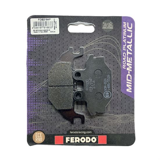 Πίσω Τακάκια Ferodo Platinum Για SYM VF185