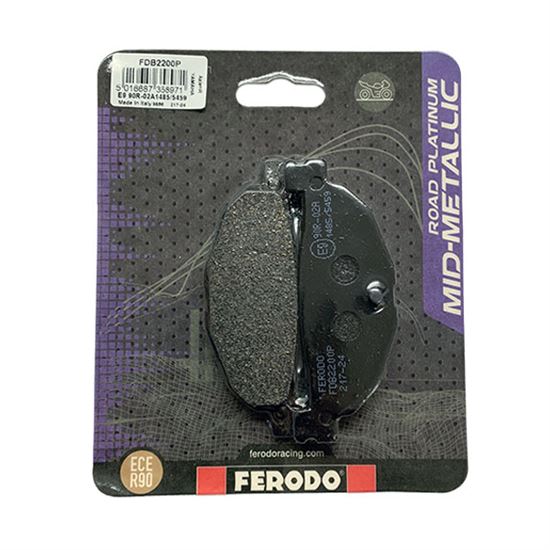 Ferodo Platinum Brake Pads Yamaha T-Max 500 04-12