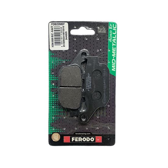 Πίσω Τακάκια Ferodo Eco Friction Οργανικά FDB2258EF Honda XADV 750