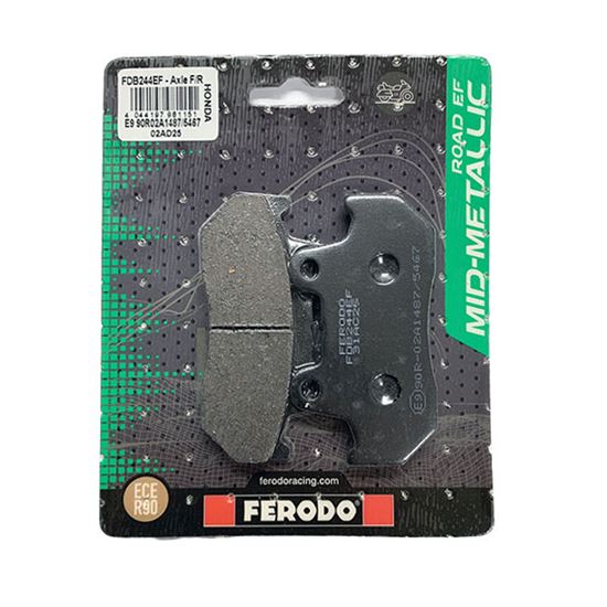 Εμπρός Τακάκια Ferodo Eco Friction Για Honda Transalp XL 600V 88-93 FDB244EF