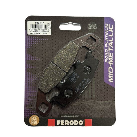 Ferodo Platinum Brake Pads Kawasaki KLE 500