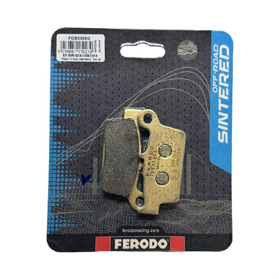 Πίσω Μεταλλικά Τακάκια Ferodo Sinter Grip Off-Road FDB539SG Για Honda XR 650R