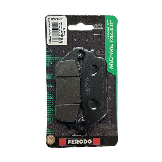 Ftone Brake Pads Ferodo Eco Friction Honda FMX 650 FDB570EF