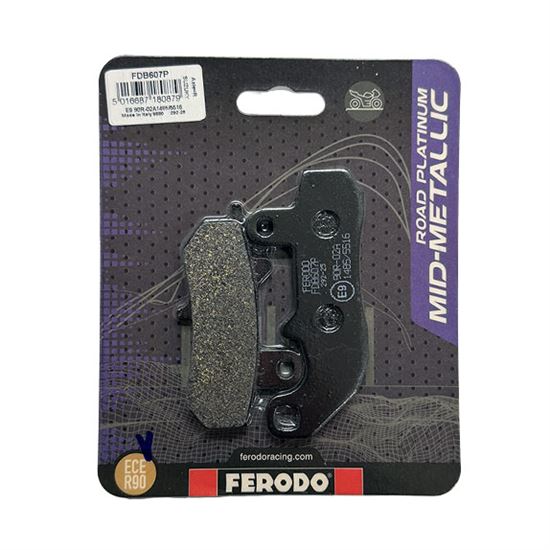 Πίσω Τακάκια Ferodo Platinum Suzuki DR650 91-95