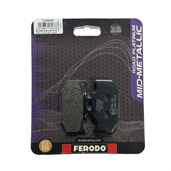 Ferodo FDB659P Platinum Brake Pads Yamaha TTR 250