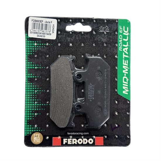 Εμπρός Τακάκια Ferodo Eco Friction Για Honda Transalp 600V FDB663EF