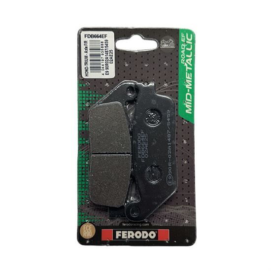 Front Brake Pads Ferodo Eco Friction Honda NC750X VT750 FDB664EF