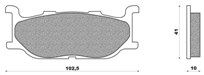 Set Pads NEWFREN FD183BKS WITH KEVLAR YAMAHA XP 500 T MAX (01)