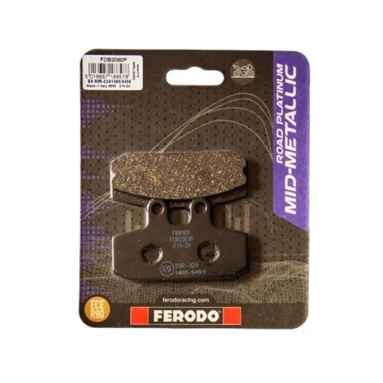 Ferodo Platinum Rear Brake Pads Aprilia Mana 850