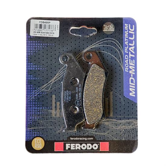 Εμπρός Τακάκια Ferodo Platinum Honda NX 250 DOMINATOR FDB495P