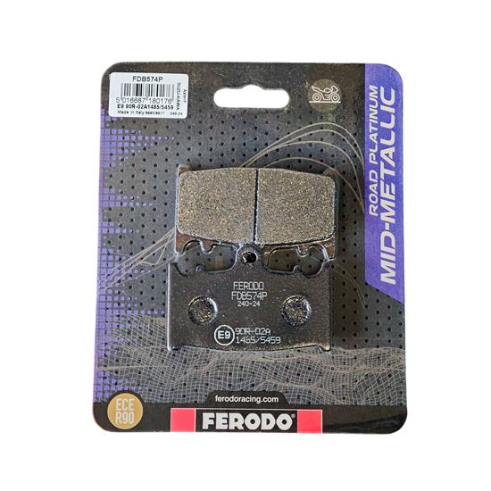 Ferodo Platinum Brake Pads Suzuki SV 1000