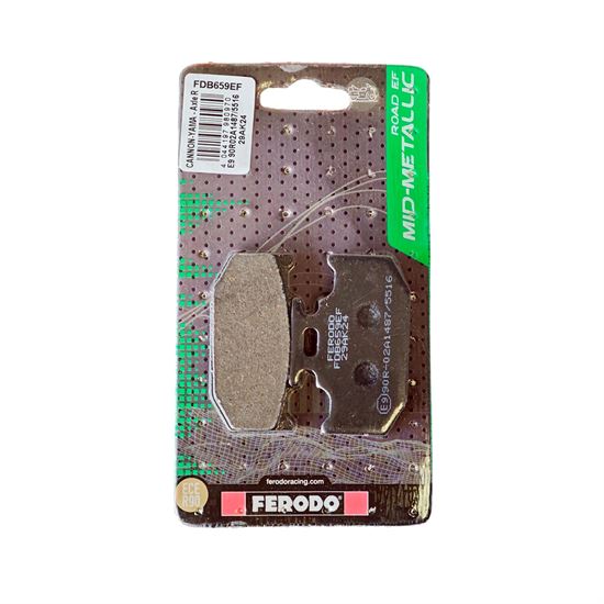 Πίσω Τακάκια Ferodo Eco Friction Για Yamaha TTR 250 FDB659EF