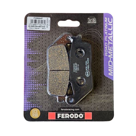 Εμπρός Τακάκια Ferodo FDB664P Platinum NC750X VT750 9.8mm