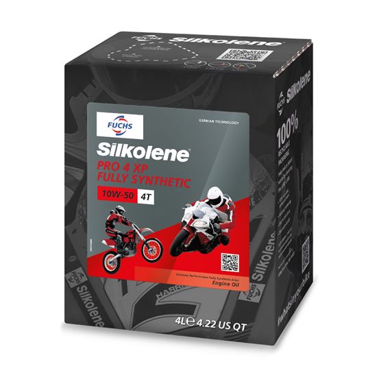 Λάδι Συνθετικό Silkolene Pro 4 10W-50 XP 4 Λίτρα