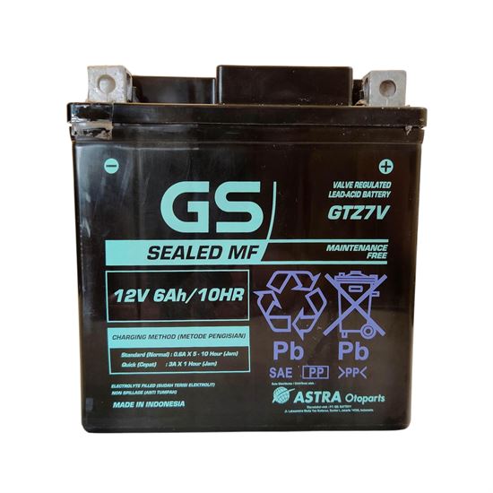 Μπαταρία GS SLA GTZ7V (-+) 12V 6Ah NMAX 125 NMAX155
