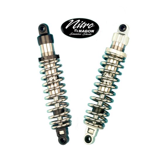 HAGON NITRO Stainless steel shocks fully adjustable