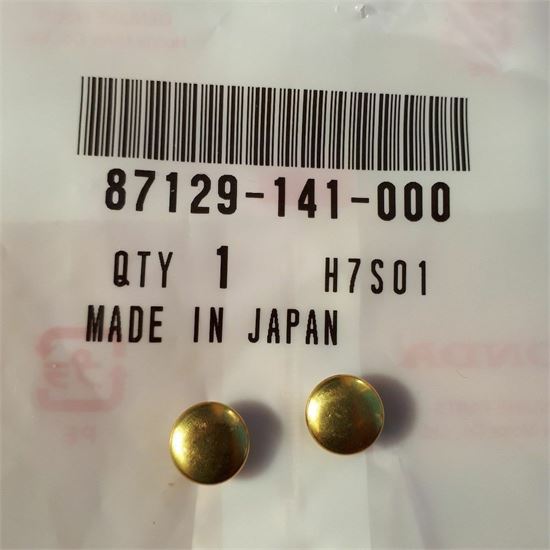 HONDA C50 C70 C90 Pair Emblem Rivets
