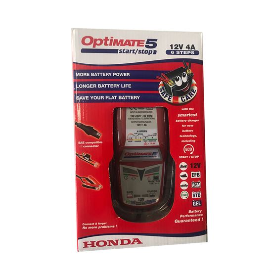 Φορτιστής Μπαταρίας Γνήσιος HONDA Optimate 5 4A