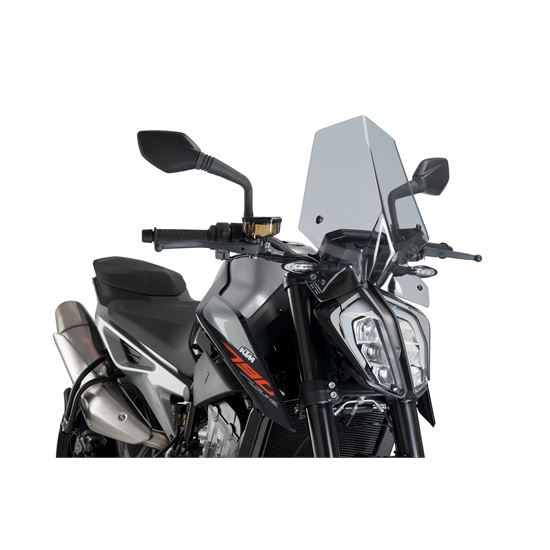 Puig Ζελατίνα New Generation Sport Φιμέ για KTM 790 Duke (2018-) / 890 Duke / L (2021-2023) / 890 Duke GP / R (2020-2025) Smoke