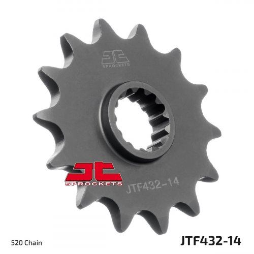 JT Front Sprocket JTF432.14 Suzuki DRZ 400