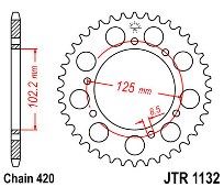 Γρανάζι πίσω JT JTR1132 53 Δόντια