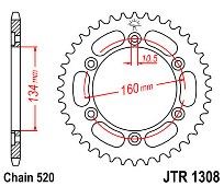 Γρανάζι πίσω JT JTA1308 42 Δόντια Αλουμινίου