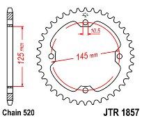Γρανάζι πίσω JT JTR1857 47 Δόντια
