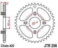 Rear sprocket JT JTR256 40-41 Teeth