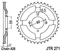 Γρανάζι JT Πίσω JTR271 50 Δόντια