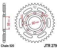 Γρανάζι JT Πίσω JTR279 35 Δόντια