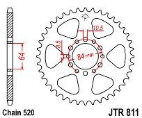 Rear sprocket JTR811 45 Teeth