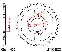 Γρανάζι JT Πίσω JTR832 51 Δόντια