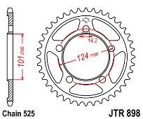Γρανάζι JT Πίσω JTR898 37-38-41 Δόντια