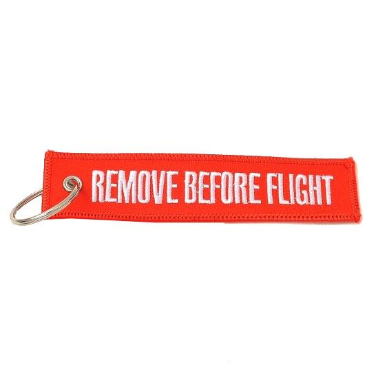 Key Holder motorcycle - scooter REMOVE BEFORE FLIGHT red