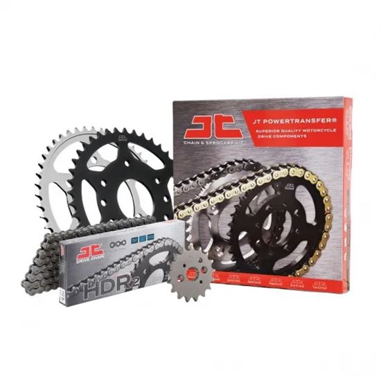 Σετ Γρανάζια - Αλυσίδα JT Kit Για Kawasaki Kazer 115 00-04