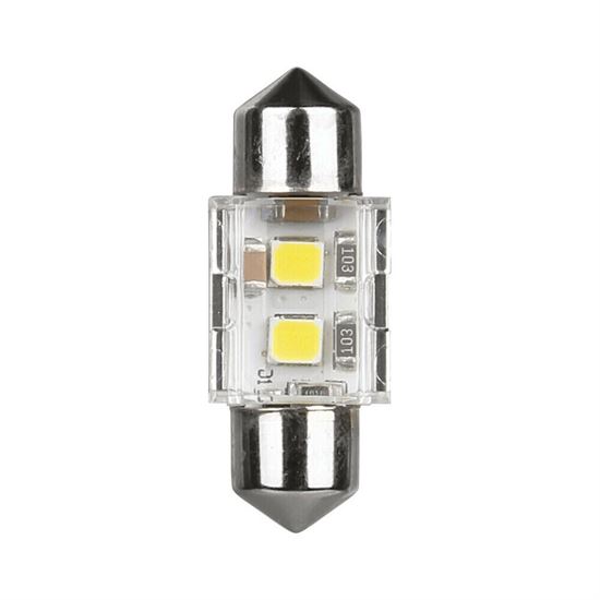 Lampa Λαμπάκια Πλαφονιέρας 12/24V 12x31mm 140/120lm 6.500K Διπλής Πολ/τας LED Can-Bus Pro-User Series 1τεμ.