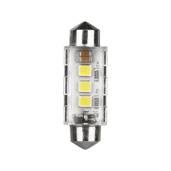 Lampa Λαμπάκια Πλαφονιέρας 12/24V 12x36mm 240/220lm 6.500K Διπλής Πολ/τας LED Can-Bus Pro-User Series 1τεμ.