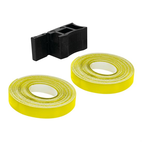 Ταινία Τροχών Lampa 7mm x 6M Κίτρινη Fluo