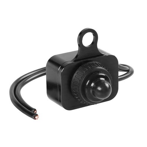 Αδιάβροχος Διακόπτης Αλουμινίου Lampa 12V 6A Μαύρο