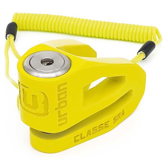 Κλειδαριά Δισκοφρένου Urban UR210Y SRA Steel Yellow (10 mm)