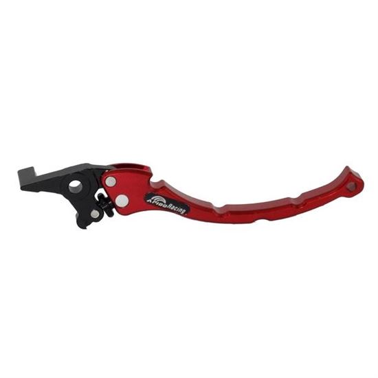 Μανέτα APIDO Ρυθμιζόμενη Κόκκινη No4 Για YAMAHA CRYPTON X-135 / HONDA SUPRA